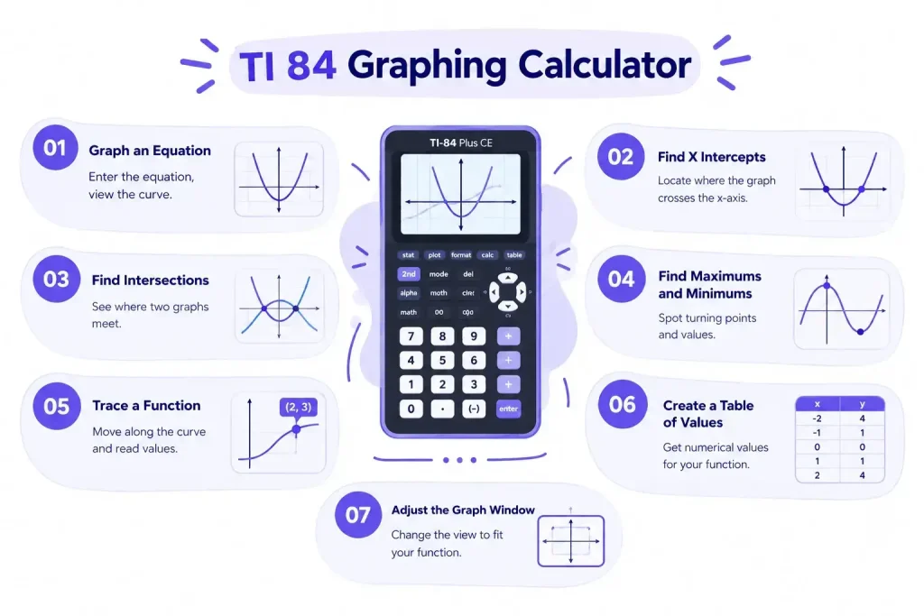 TI 84 Graphing Calculator