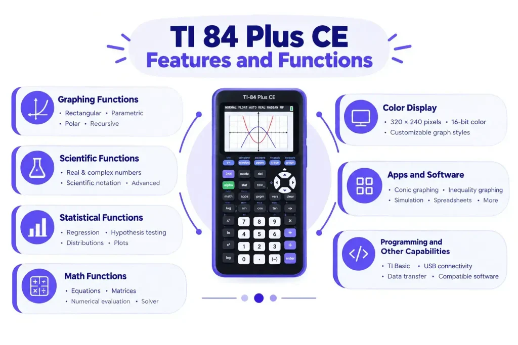 TI 84 Plus CE Features and Functions